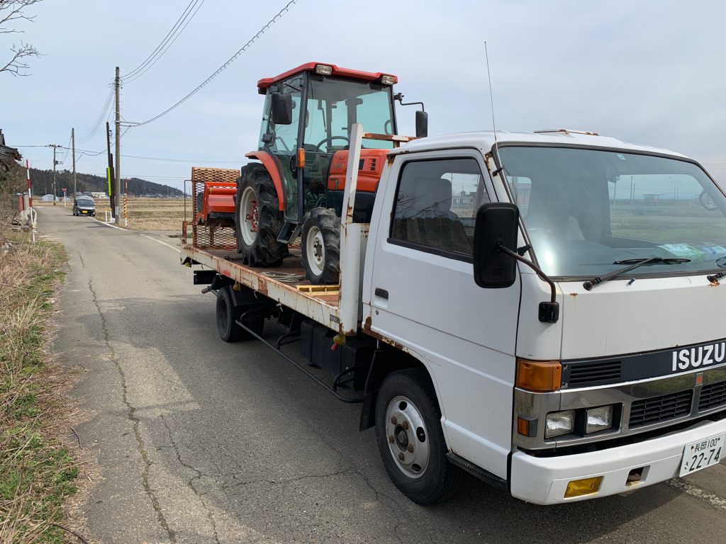 長岡市　K様　クボタトラクター　KL340　ありがとうございました。