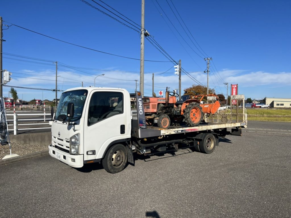 クボタトラクター　L2201　2駆　長岡市S様より買取させて頂きました。入替との事で見積連絡を頂きました。提示金額で側決断して頂きありがとうございました。また機会があればご連絡お待ちしています。