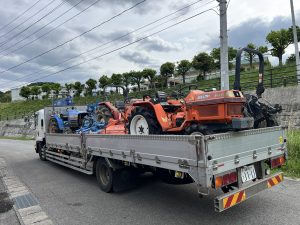 福島県の業者さまより、 KUBOTA トラクター B1-17 を買取させていただきました。誠にありがとうございます。