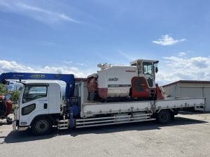 会津若松市のH様より、 YANMAR コンバイン GC80 を買取させていただきました。誠にありがとうございます。