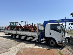 新発田市の業者様より、 KUBOTA トラクター GL321 を買取させていただきました。誠にありがとうございます。の写真