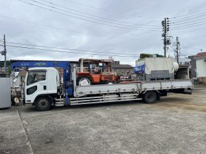 小千谷市の業者様より、 KUBOTA トラクター L1-R18 を買取させていただきました。誠にありがとうございます。の写真