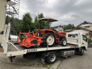 加茂市のお客様より、 KUBOTA トラクター KL25を買取させていただきました。誠にありがとうございます。の写真