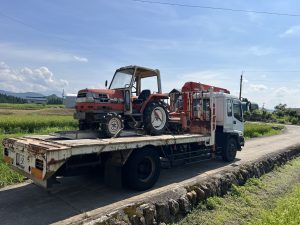 魚沼市のお客様から、 クボタ トラクター GL23 を買取させていただきました。 誠にありがとうございます。の写真